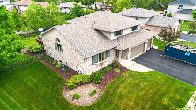 2807 Southwind Dr, New Lenox, IL 60451 - aerial perspective of suburban area