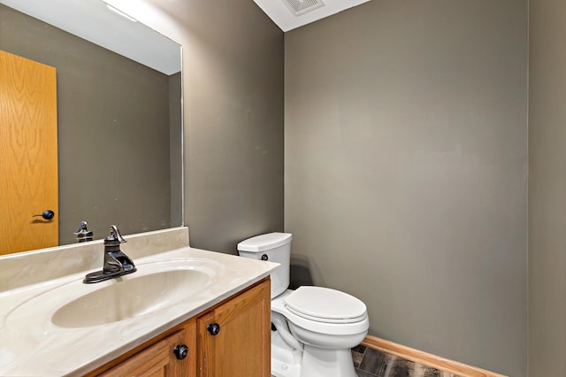 2807 Southwind Dr, New Lenox, IL 60451 - half bath with toilet and vanity