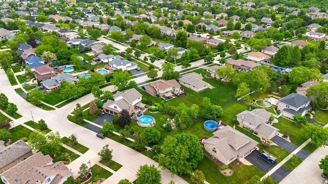 2807 Southwind Dr, New Lenox, IL 60451 - aerial overview of property's location with nearby suburban area