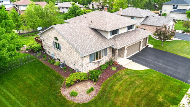 2807 Southwind Dr, New Lenox, IL 60451 - aerial perspective of suburban area