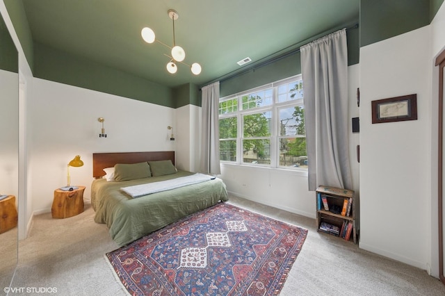 1615 N Oakley Ave Unit 2S, Chicago, IL 60647 - carpeted bedroom with baseboards