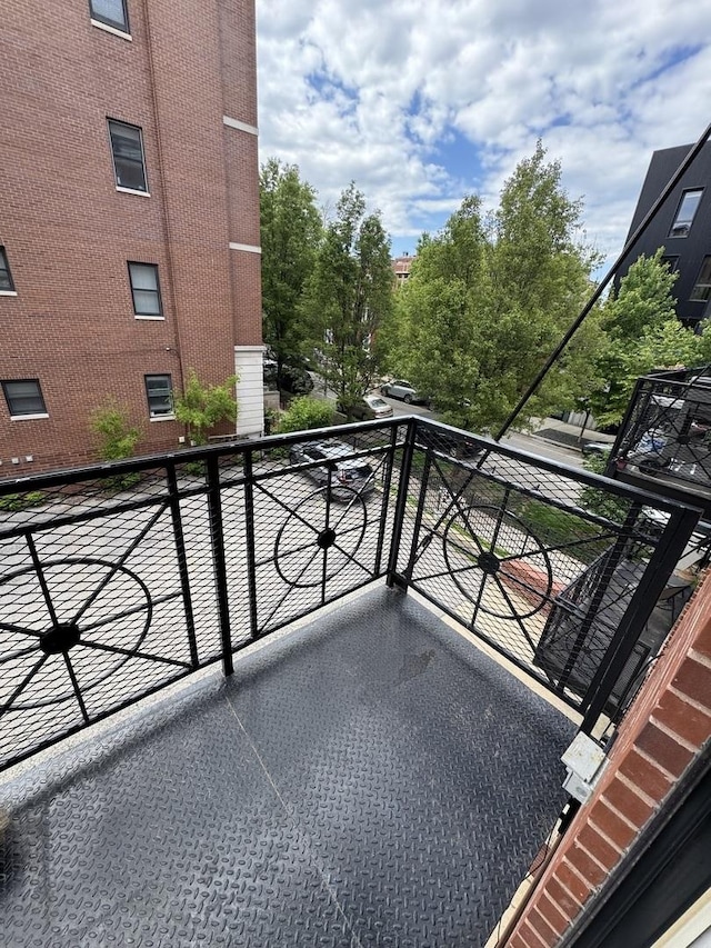 1304 N Wood St Unit 2, Chicago, IL 60622 - view of balcony