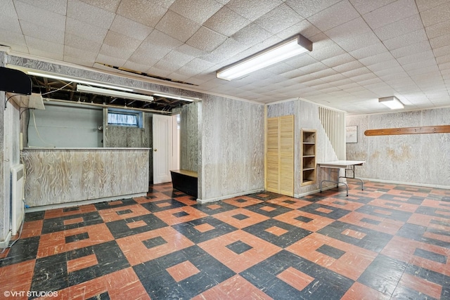5748 N Lansing Ave, Chicago, IL 60646 - below grade area featuring tile patterned floors