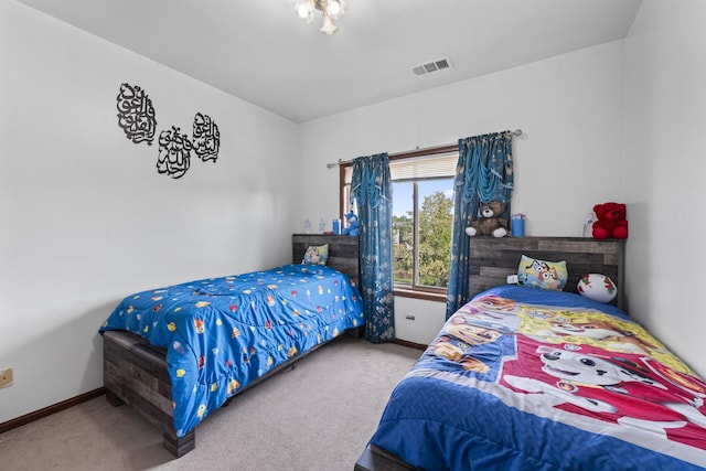 11036 Jodan Dr Unit 3D, Oak Lawn, IL 60453 - carpeted bedroom with baseboards