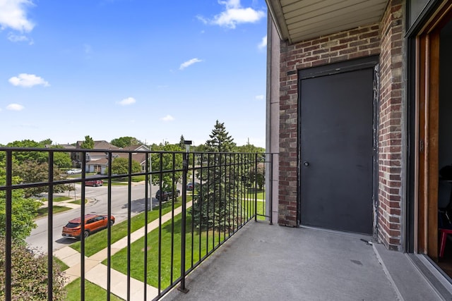 11036 Jodan Dr Unit 3D, Oak Lawn, IL 60453 - view of balcony