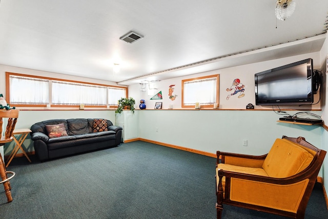 3840 S Wolcott Ave, Chicago, IL 60609 - living room with carpet flooring and baseboards