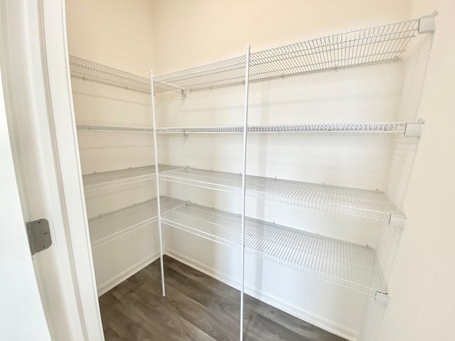 view of pantry