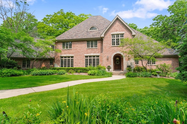 38W250 Burr Road Ln, Saint Charles, IL 60175 - english style home featuring brick siding and a front yard
