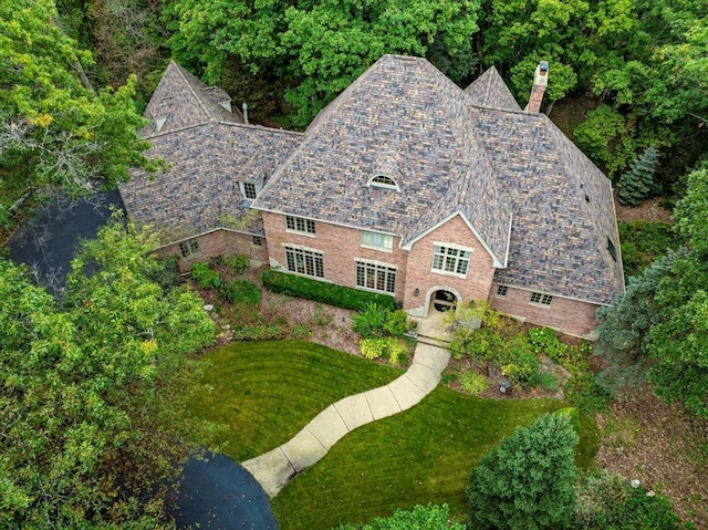 38W250 Burr Road Ln, Saint Charles, IL 60175 - aerial view of property and surrounding area