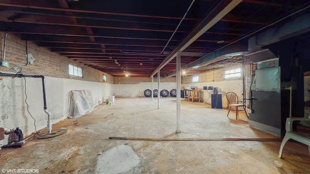 14301 S Halsted St, Riverdale, IL 60827 - below grade area with heating unit