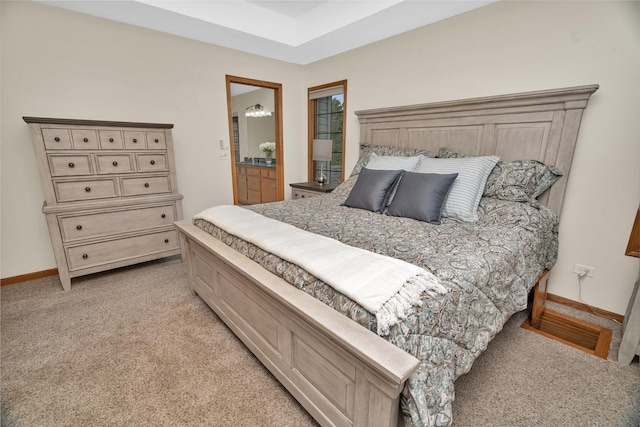 507 Cambridge Ln, Shorewood, IL 60404 - bedroom featuring light carpet and baseboards