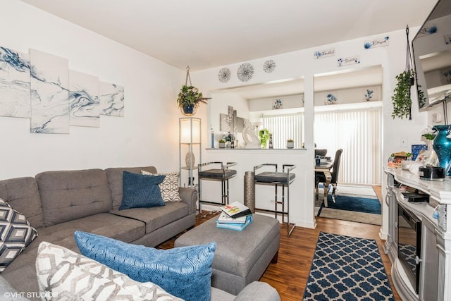 120 Presidential Blvd, Oswego, IL 60543 - living room featuring wood finished floors