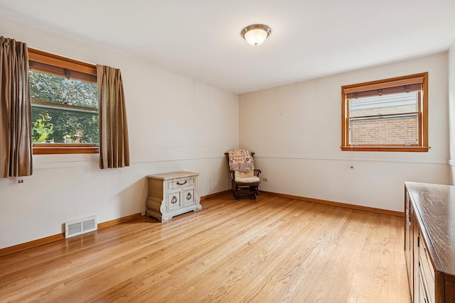 3918 213th Pl, Matteson, IL 60443 - empty room with light wood-style flooring and baseboards