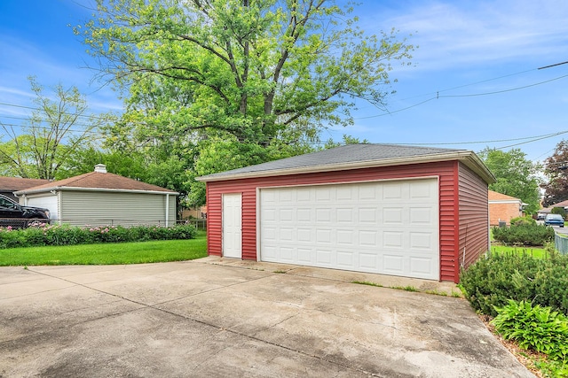 3918 213th Pl, Matteson, IL 60443 - view of detached garage