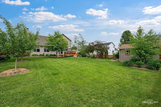 2912 Indian Springs Ct, Joliet, IL 60435 - view of yard with an outdoor structure