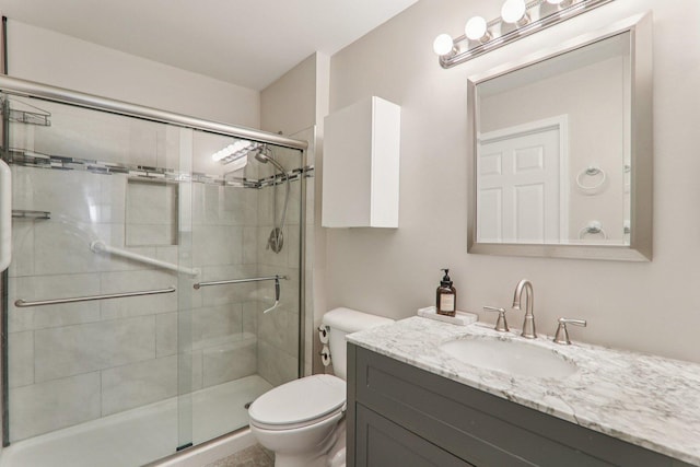 3032 Kentshire Cir, Naperville, IL 60564 - bathroom with vanity and a shower stall