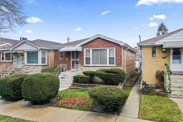 5261 N Natchez Ave, Chicago, IL 60656 - view of front facade with brick siding