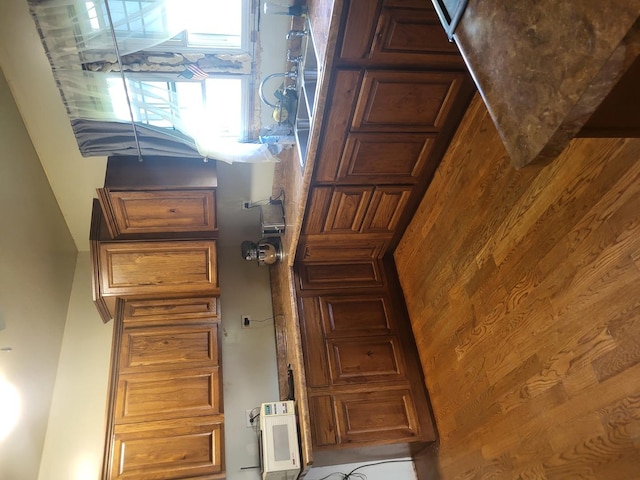 1006 N Park St, Streator, IL 61364 - kitchen featuring wood walls