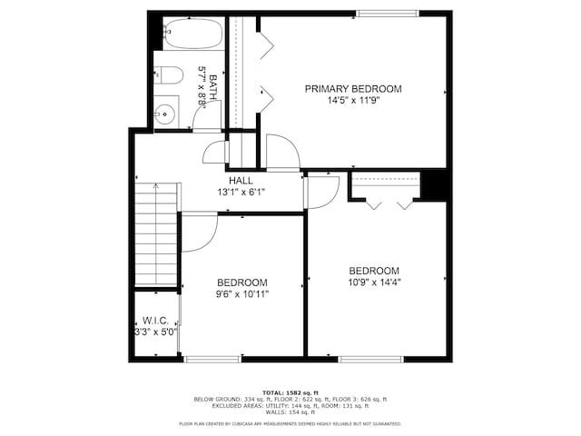 208 Spring Ct, Bloomingdale, IL 60108 - view of room layout