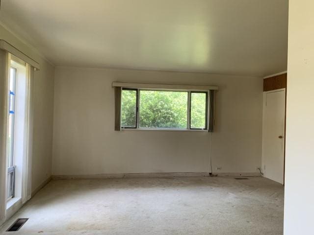 323 Windsor St, Park Forest, IL 60466 - unfurnished room featuring light carpet and baseboards