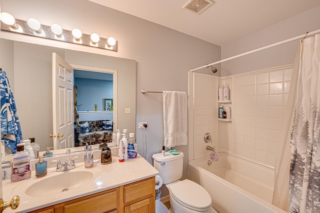 3355 Kentshire Cir, Aurora, IL 60504 - full bathroom with shower / bathtub combination with curtain and vanity