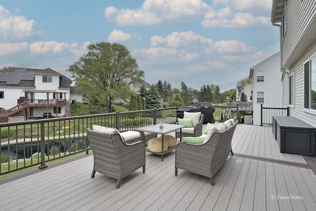 2012 Spring Creek Ln, Mchenry, IL 60050 - view of wooden deck