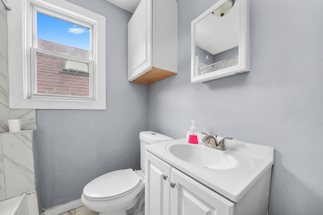 5014 S Paulina St, Chicago, IL 60609 - bathroom with vanity and toilet