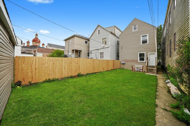5014 S Paulina St, Chicago, IL 60609 - view of yard featuring entry steps
