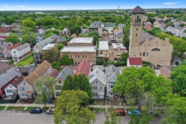 5014 S Paulina St, Chicago, IL 60609 - aerial perspective of suburban area