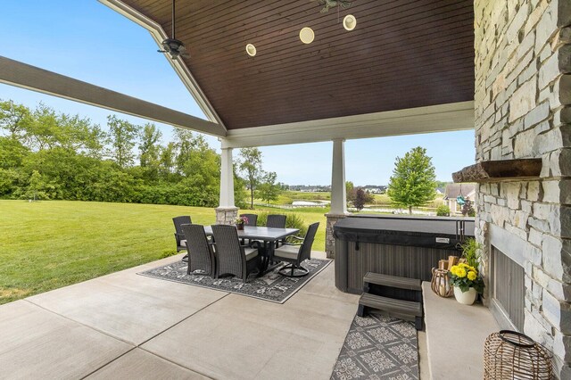 7166 Clubhouse Dr, Yorkville, IL 60560 - view of green lawn