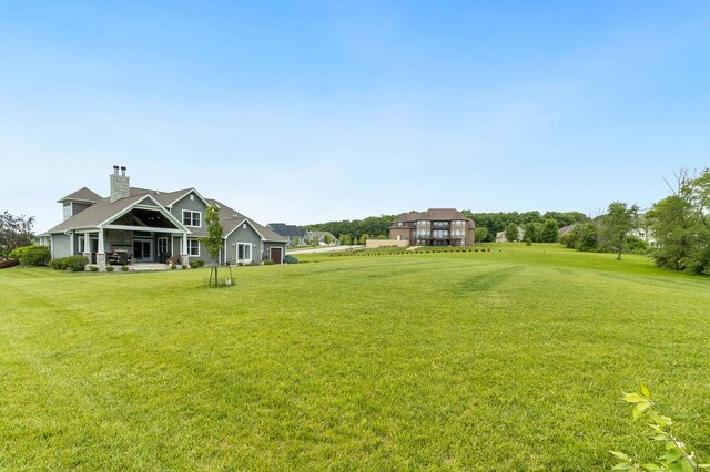 7166 Clubhouse Dr, Yorkville, IL 60560 - view of green lawn