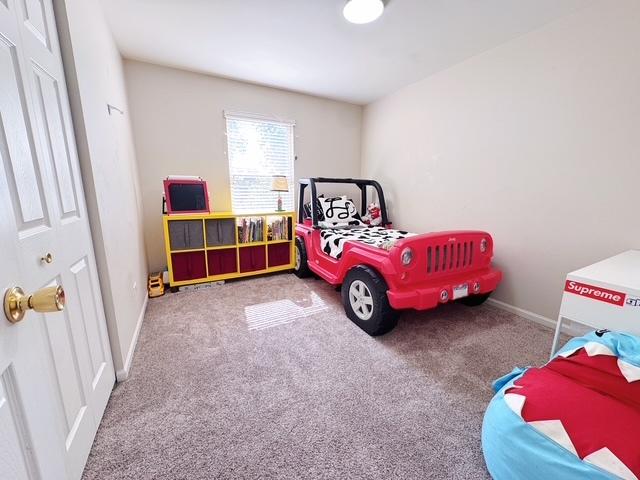 11319 Maplewood Dr, Plainfield, IL 60585 - bedroom with carpet and baseboards