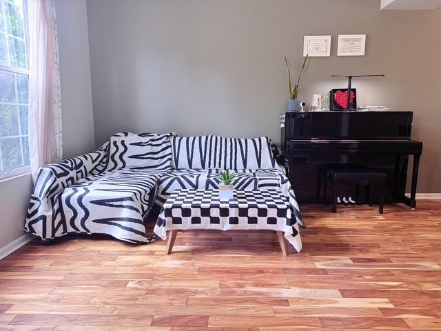 11319 Maplewood Dr, Plainfield, IL 60585 - bedroom featuring light wood finished floors and baseboards