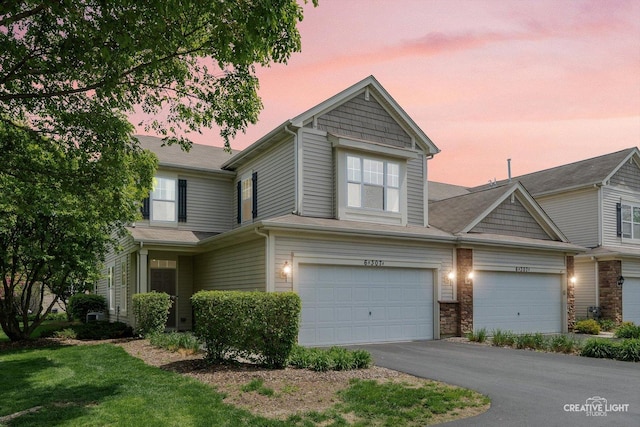6N307 Whitmore Cir Unit A, Saint Charles, IL 60174 - townhome / multi-family property with asphalt driveway and an attached garage