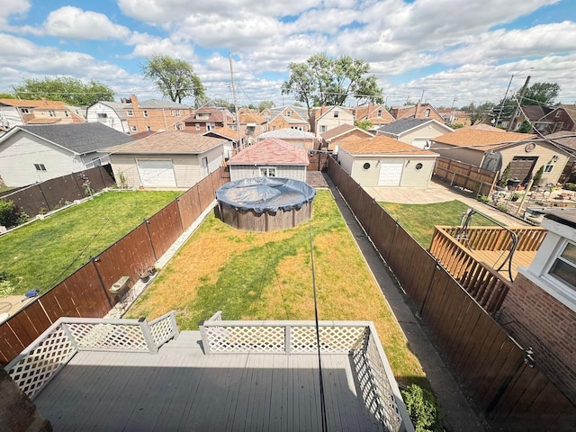 6649 S Karlov Ave, Chicago, IL 60629 - aerial perspective of suburban area