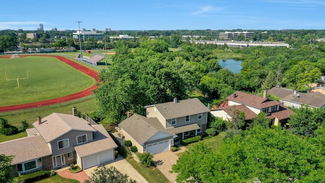562 Revere Ave, Westmont, IL 60559 - bird's eye view