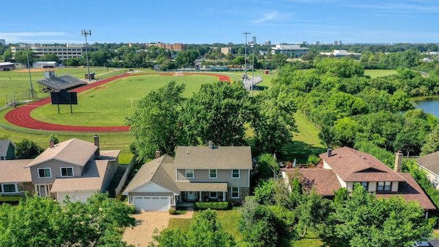 562 Revere Ave, Westmont, IL 60559 - bird's eye view
