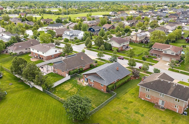 8542 Monaghan Dr, Tinley Park, IL 60487 - aerial perspective of suburban area
