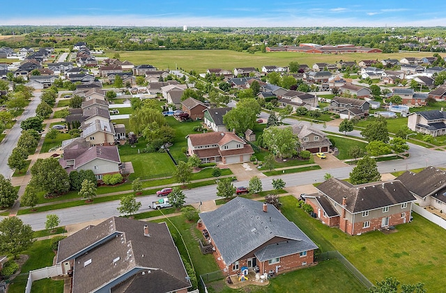 8542 Monaghan Dr, Tinley Park, IL 60487 - aerial overview of property's location with nearby suburban area