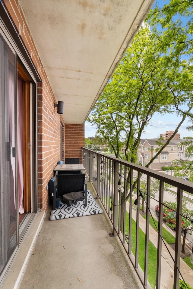 825 Center St Unit 302, Des Plaines, IL 60016 - balcony with a residential view