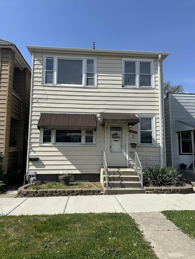 247 E 24th St, Chicago Heights, IL 60411 - view of property with entry steps