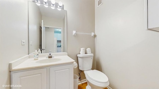 630 N State St Unit 2403, Chicago, IL 60654 - half bathroom with toilet and vanity