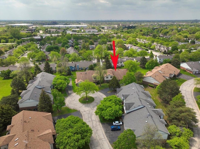 1611 W Partridge Ct Unit 8, Arlington Heights, IL 60004 - aerial view of residential area