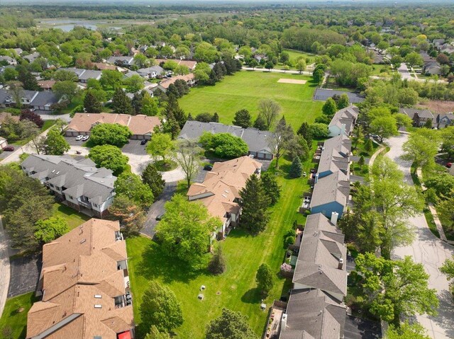 1611 W Partridge Ct Unit 8, Arlington Heights, IL 60004 - aerial perspective of suburban area