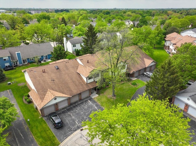 1611 W Partridge Ct Unit 8, Arlington Heights, IL 60004 - aerial perspective of suburban area