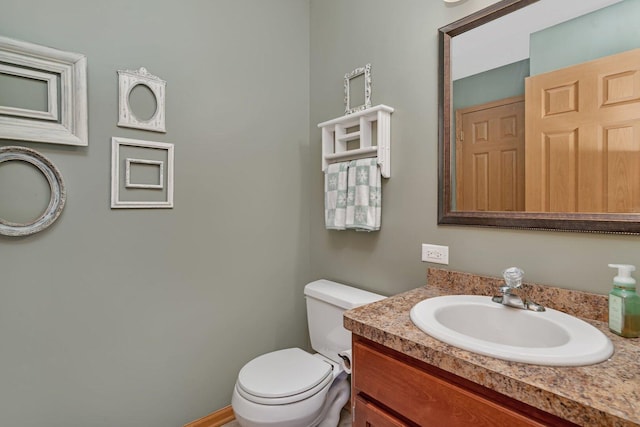 601 High Grove Dr, Minooka, IL 60447 - bathroom featuring toilet and vanity