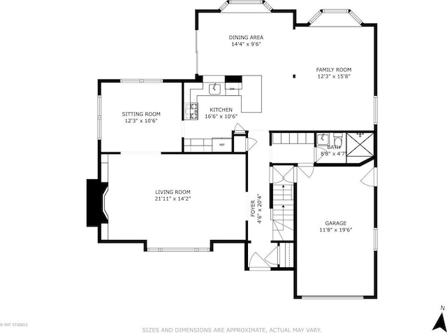 1161 Vernon Dr, Glenview, IL 60025 - floor plan / room layout