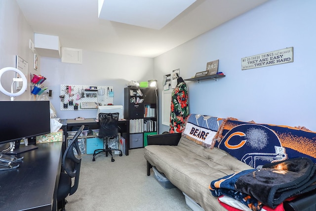3601 Daisy Ln, Elgin, IL 60124 - home office featuring carpet flooring