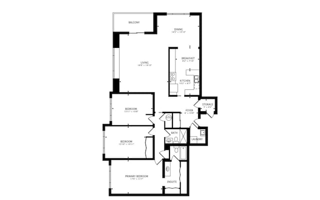 2700 E Bel Aire Dr Unit 202, Arlington Heights, IL 60004 - property floor plan