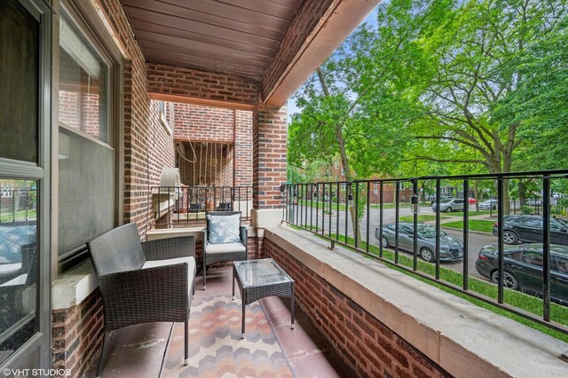 2235 N Saint Louis Ave Unit 1, Chicago, IL 60647 - view of balcony